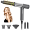 NoiseReducing 5in1 Ionic Hair Dryer Brush HighSpeed Hot Air Styling Straightening Tool 5