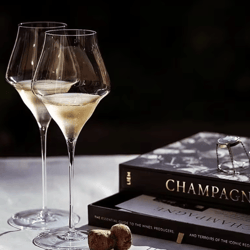 luxury handmade crystal wine glass – ultra-thin 0.5mm champagne & fine wine cup