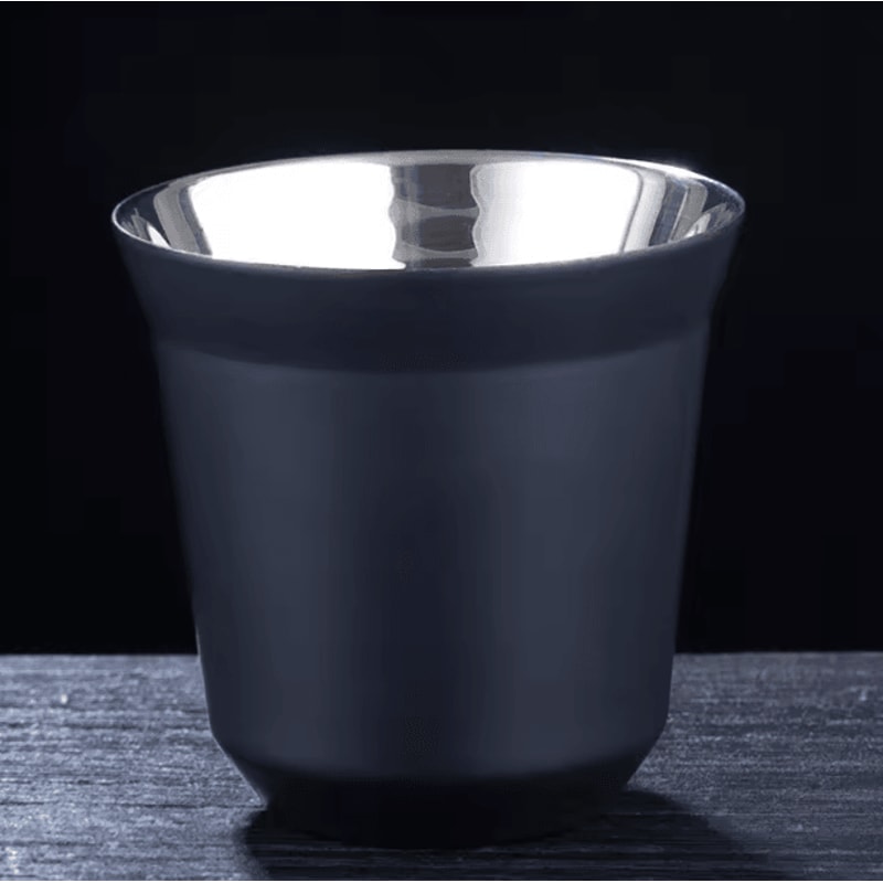 80ML Stainless Steel Espresso Cups Double Wall Insulated Mini Coffee Mugs 5