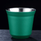 80ML Stainless Steel Espresso Cups Double Wall Insulated Mini Coffee Mugs 8