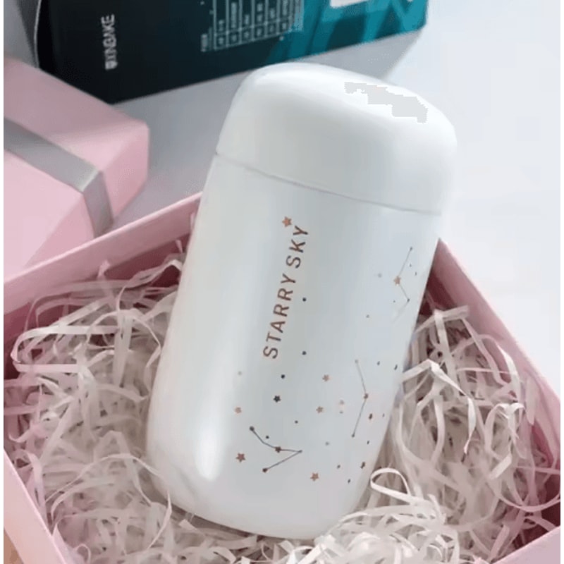 Starry Sky Mini Thermos Bottle 200ML Stainless Steel Leakproof Coffee Flask 3