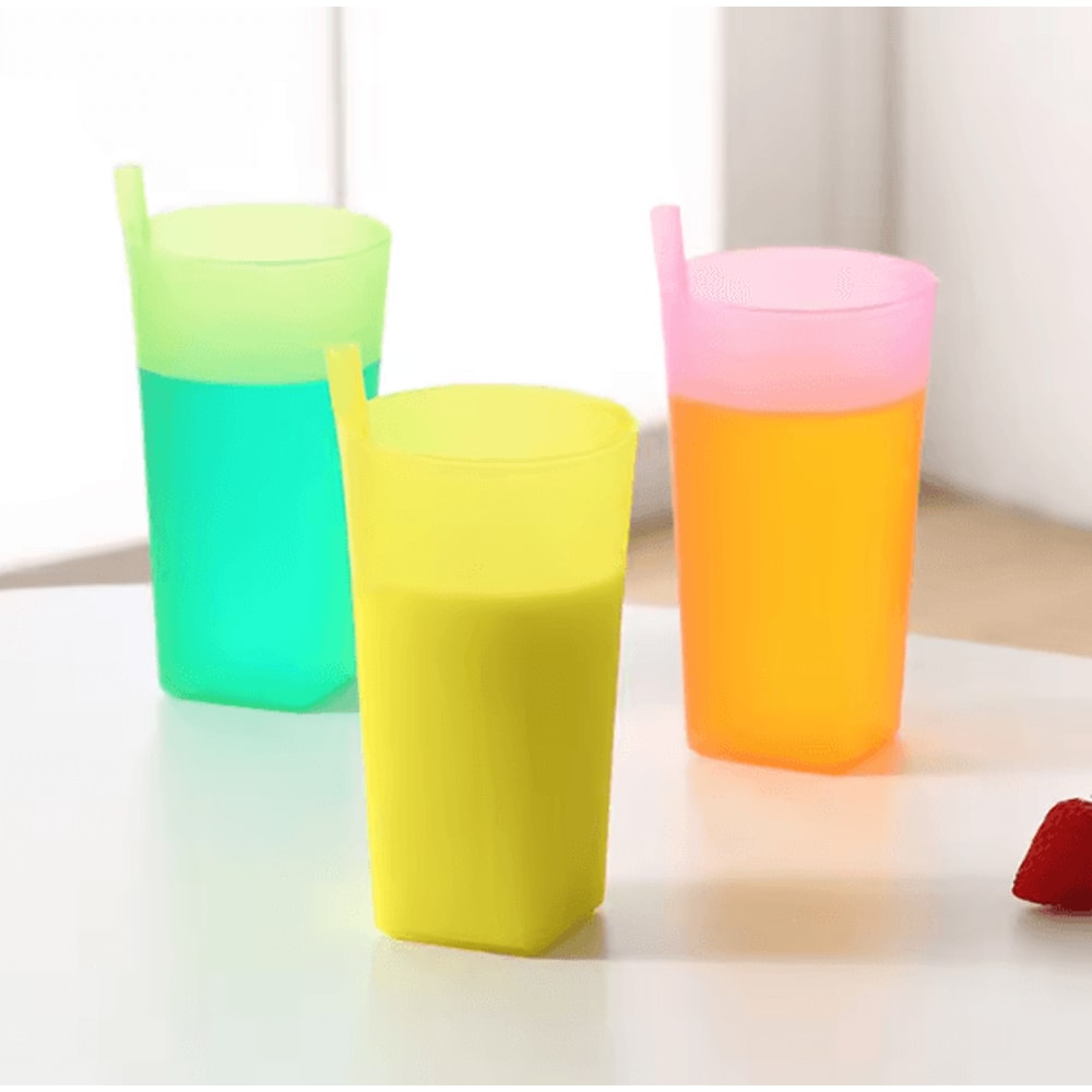 Baby Straw Sip Cup SpillProof Toddler Sippy Cup With BuiltIn Straw 1