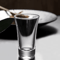 20ML Baijiu Shot Glass Thick Bottom Vodka Mini Liquor Glass For Bar Parties 2