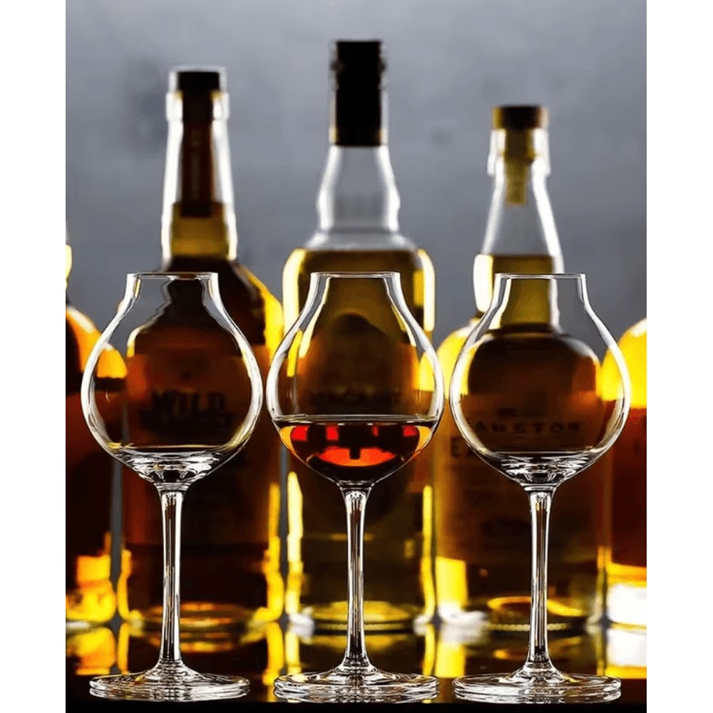 Professional Blender Whiskey Tasting Glass Crystal Aroma Whisky Goblet For Bartenders 2