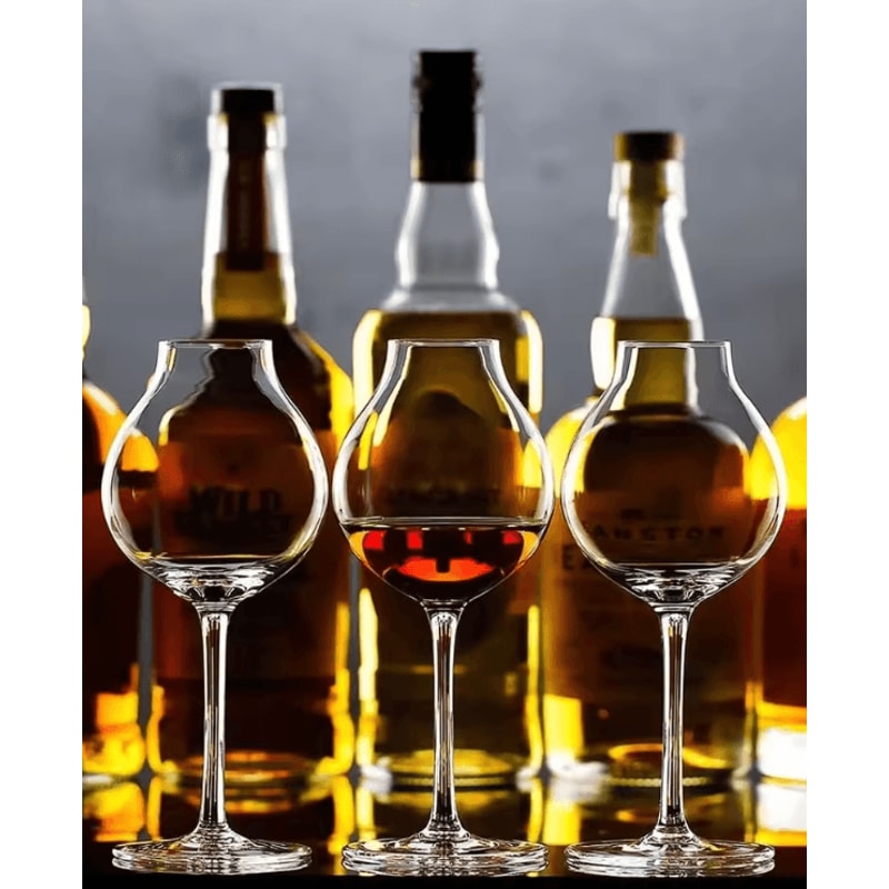 Professional Blender Whiskey Tasting Glass Crystal Aroma Whisky Goblet For Bartenders 2