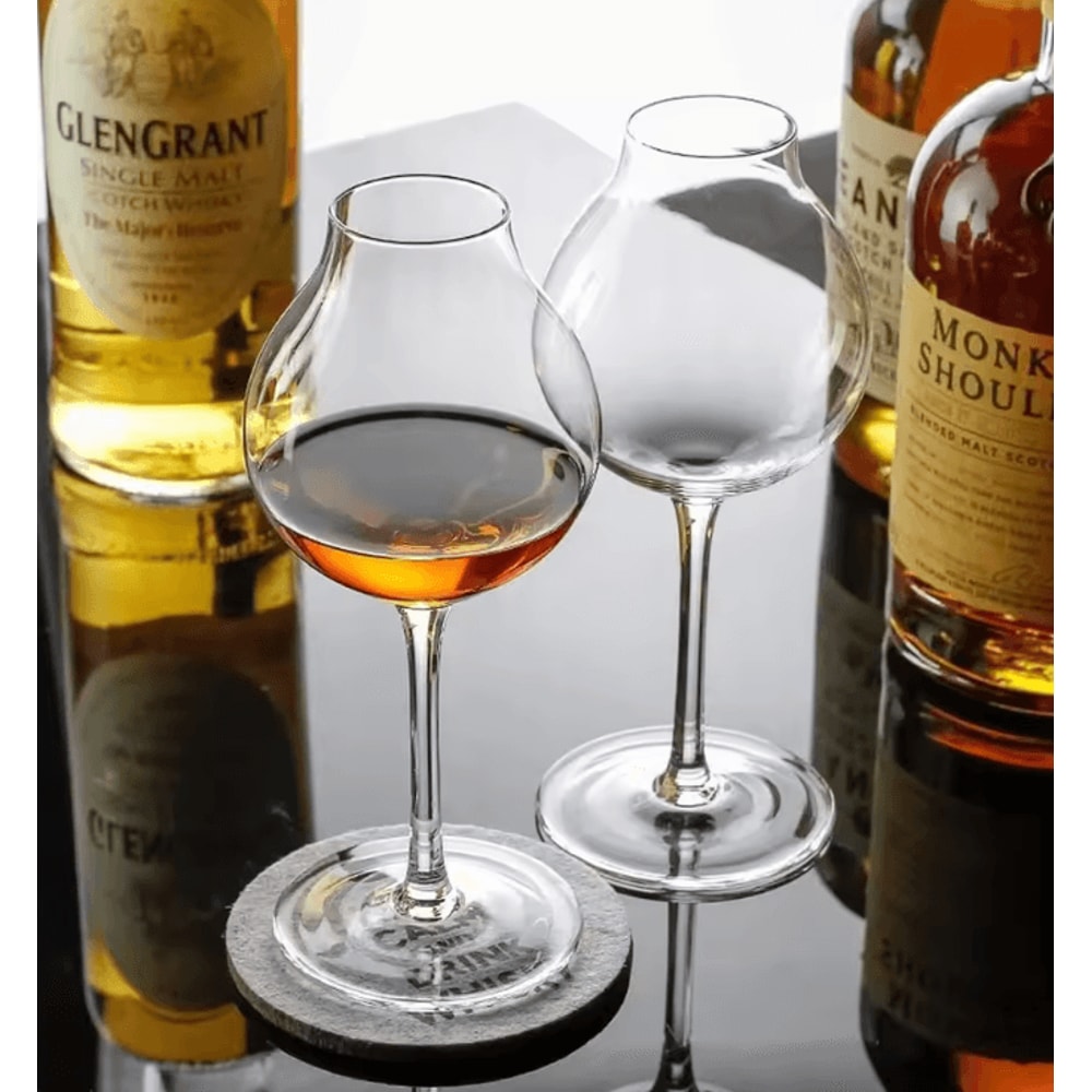 Professional Blender Whiskey Tasting Glass Crystal Aroma Whisky Goblet For Bartenders 3