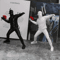 Banksy Flower Thrower Resin Statue Modern Street Art Sculpture For Home Desk Decor 0