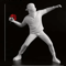 Banksy Flower Thrower Resin Statue Modern Street Art Sculpture For Home Desk Decor 2