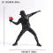 Banksy Flower Thrower Resin Statue Modern Street Art Sculpture For Home Desk Decor 4