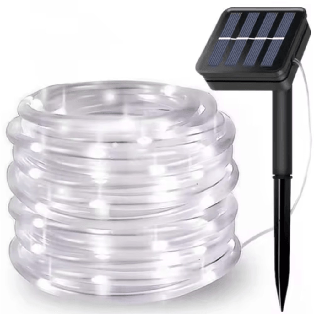 300 LED Solar Rope Strip Lights Waterproof Outdoor Fairy Lights For Garden Pathway 4