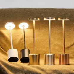 rechargeable led touch table lamp – 3 color dimmable portable ambient light