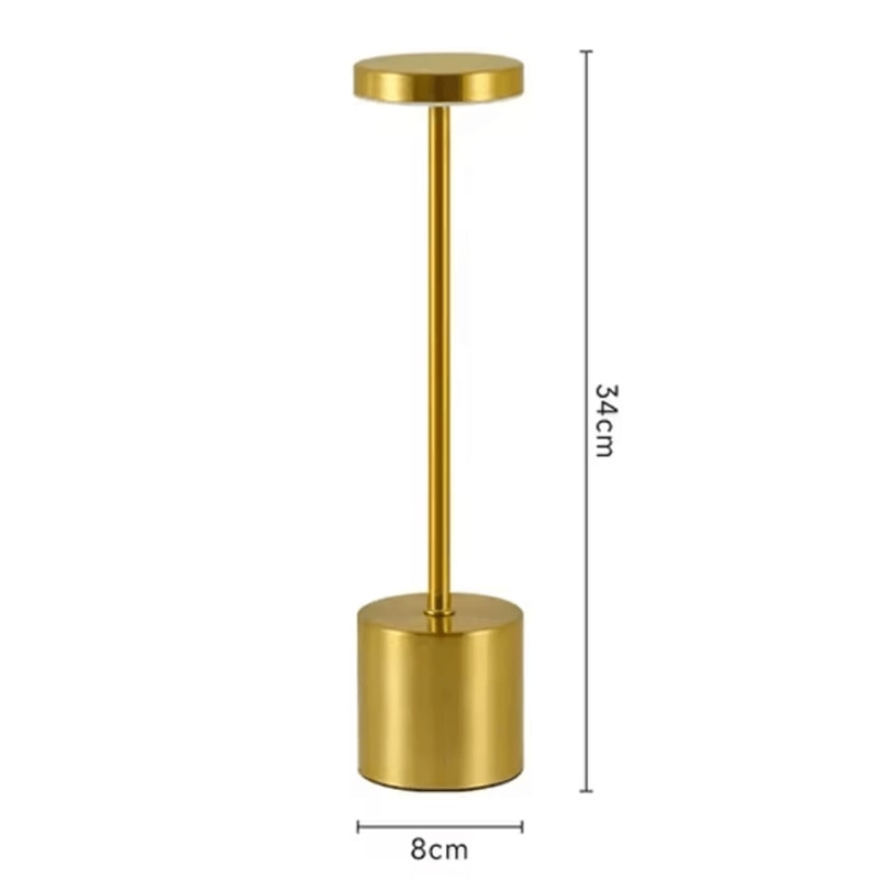 Rechargeable Touch Desk Lamp Stepless Dimming USB Night Light 4