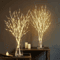 White Birch Branch LED Lights Battery Operated Decorative Twig Lamp 0