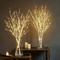 White Birch Branch LED Lights Battery Operated Decorative Twig Lamp 0
