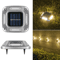 Solar Ground LED Lights Waterproof Warm Light Outdoor Pathway Garden Lamp 0