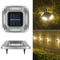 Solar Ground LED Lights Waterproof Warm Light Outdoor Pathway Garden Lamp 0