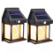 Solar Motion Sensor Wall Light Waterproof Tungsten Filament Outdoor Lamp 2