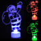 Mini Snowman LED Night Light Colorful Flashing Festive Decor Lamp 3