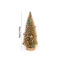 Mini Cedar Christmas Tree Snow Flocked Tabletop Miniature Decor 4