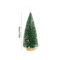 Mini Cedar Christmas Tree Snow Flocked Tabletop Miniature Decor 5