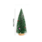 Mini Cedar Christmas Tree Snow Flocked Tabletop Miniature Decor 5