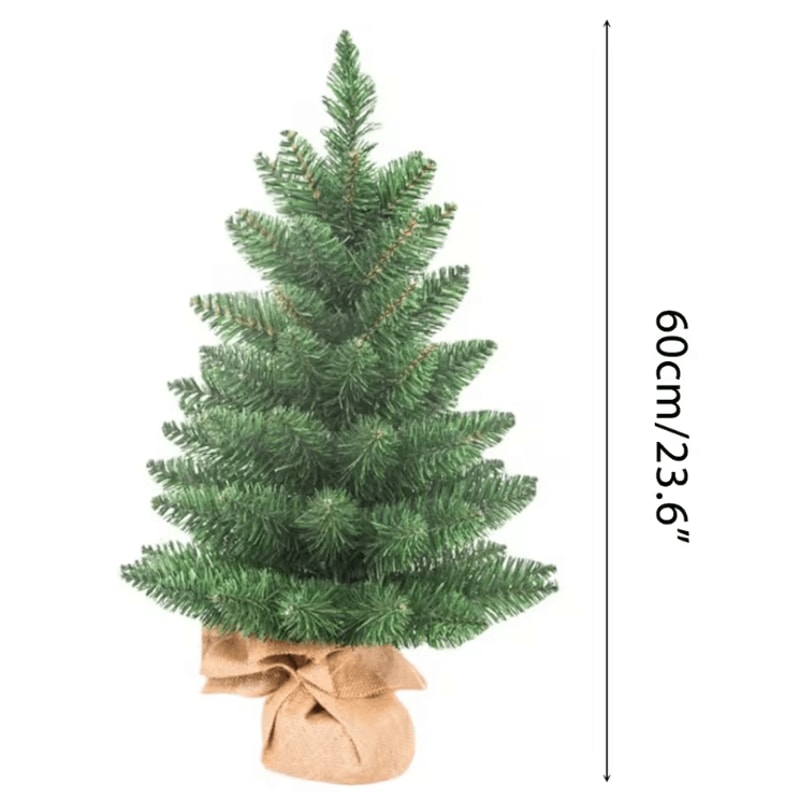 60cm Mini Christmas Tree Desktop Festive Tabletop Decoration 1