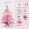 Pink Mini Christmas Tree 4560cm Tabletop Festive Decoration 4