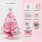 Pink Mini Christmas Tree 4560cm Tabletop Festive Decoration 4