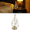 LED Crystal Christmas Tree Lamp Decorative Iron Night Light With Warm Glow 2