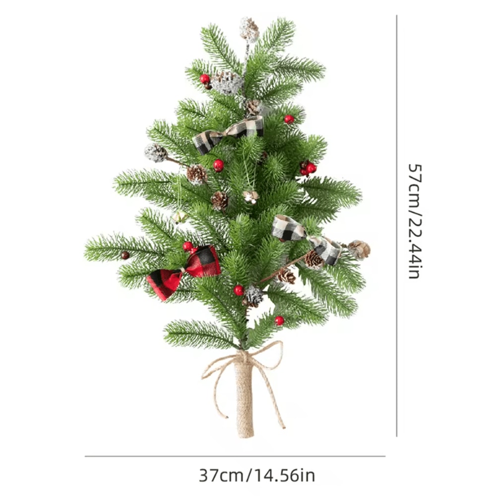 Creative DIY Wall Christmas Tree Lights Hanging LED Festive Decor 2