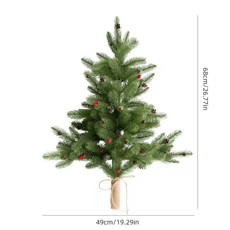 Creative DIY Wall Christmas Tree Lights Hanging LED Festive Decor 5