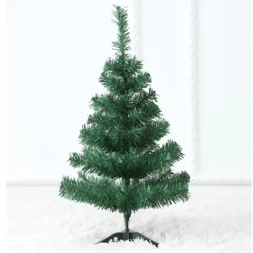 60cm Mini Christmas Tree PVC Desktop Festive Decoration 0