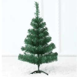 60cm mini christmas tree – pvc desktop festive decoration