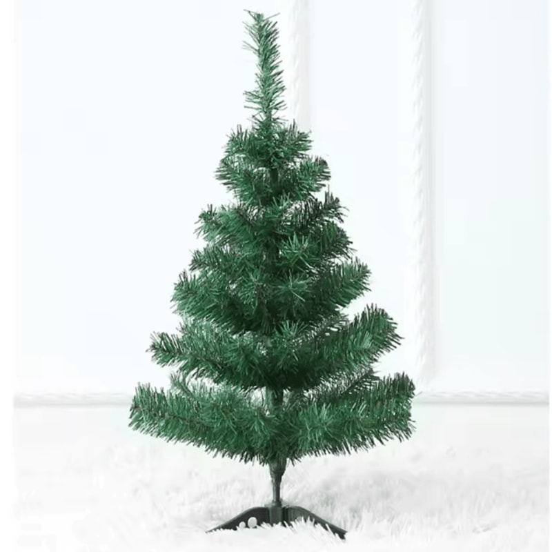 60cm Mini Christmas Tree PVC Desktop Festive Decoration 0