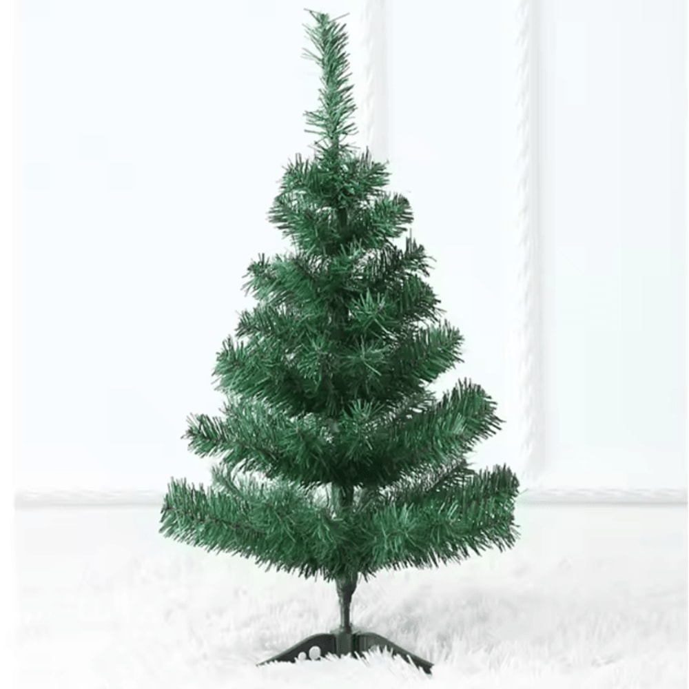60cm Mini Christmas Tree PVC Desktop Festive Decoration 3