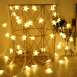 led star fairy string lights – outdoor decorative garland lights