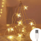LED Star Fairy String Lights Outdoor Decorative Garland Lights 2