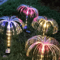 Outdoor Waterproof Yard Christmas Pathway Lawn Wedding Party Decoration Solar Power Flowers Lamp So 1
