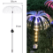 Outdoor Waterproof Yard Christmas Pathway Lawn Wedding Party Decoration Solar Power Flowers Lamp So 3