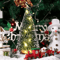 1pc LED Light Mini Artificial Christmas Trees Decorations Festival Tabletop Miniature Snow Frost Xm 2