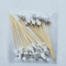 Christmas Cocktail Picks Set 50pcs Bamboo Fruit Sticks For Festive Appetizers Party Decor 0
