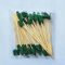Christmas Cocktail Picks Set 50pcs Bamboo Fruit Sticks For Festive Appetizers Party Decor 2