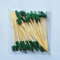 Christmas Cocktail Picks Set 50pcs Bamboo Fruit Sticks For Festive Appetizers Party Decor 2