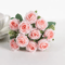 Artificial White Rose Bouquet 10Head Silk Flowers For Wedding Home Event Decor 5