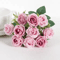 Artificial White Rose Bouquet 10Head Silk Flowers For Wedding Home Event Decor 7