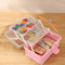 3Tier Foldable Storage Box Organizer Cute Portable Hair Accessories Jewelry Case For Kids 1