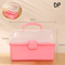 3Tier Foldable Storage Box Organizer Cute Portable Hair Accessories Jewelry Case For Kids 3