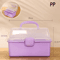 3Tier Foldable Storage Box Organizer Cute Portable Hair Accessories Jewelry Case For Kids 5