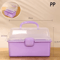 3Tier Foldable Storage Box Organizer Cute Portable Hair Accessories Jewelry Case For Kids 5