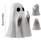 Cute Middle Finger Ghost Statue Funny Halloween Decor For Home Table Party Display 0